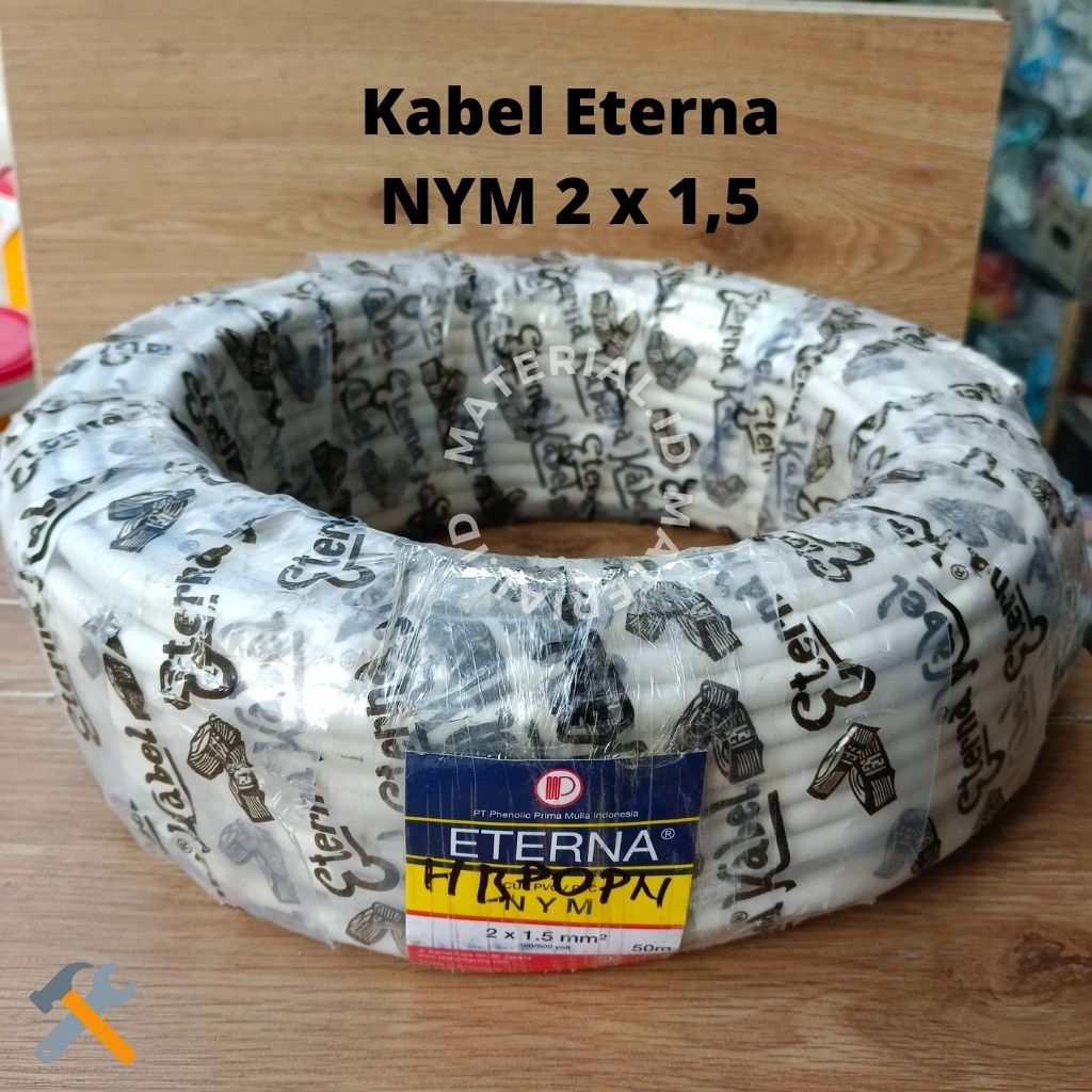 kabel eterna 2 x 1,5 / roll
